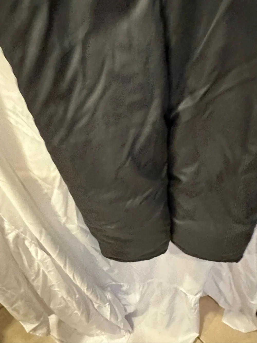 Black Kids' Snow Bib Overalls-